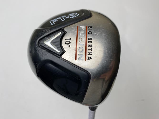 Callaway Fusion FT-3 Driver 10* Aldila NVS 55g Regular Graphite Mens RH