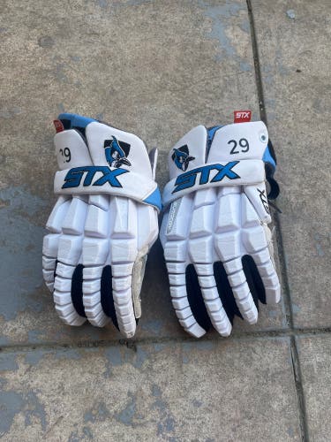 Johns Hopkins Mens STX Large Surgeon RZR Lacrosse Gloves