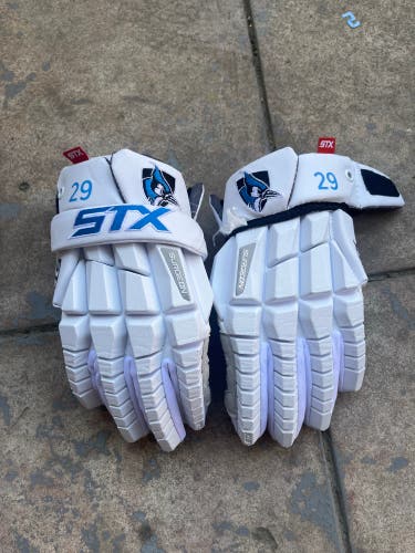 2023 Johns Hopkins Mens Lacrosse STX Large Surgeon RZR Lacrosse Gloves