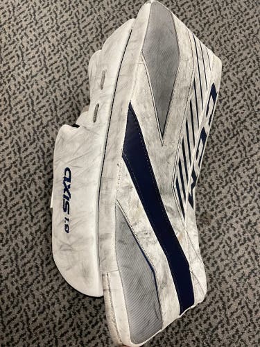 Used CCM Axis 1.9 White/Navy goal blocker