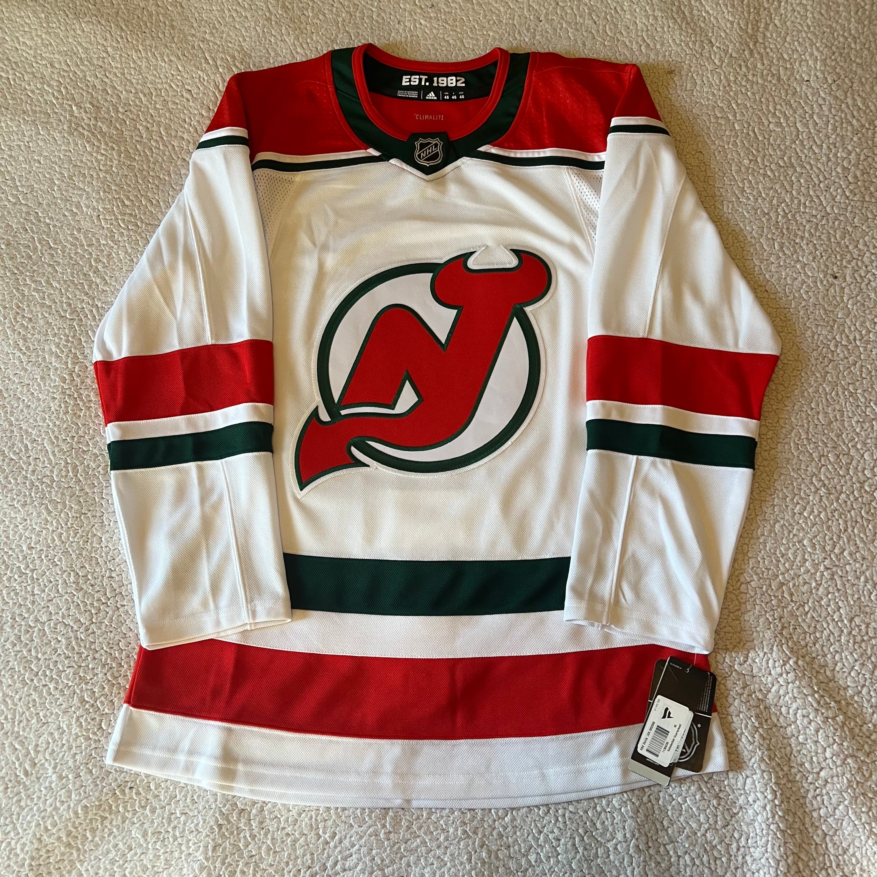 New Jersey Devils adidas Game Day climalite Polo - Black
