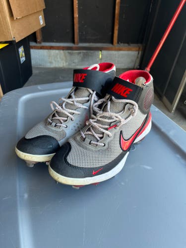 Gray Men's Metal Nike Nike alpha huarache elite 3