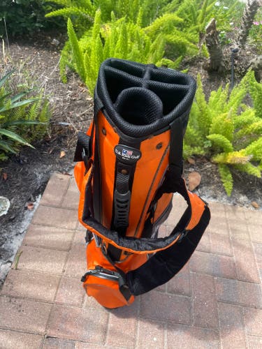 Us Kids Golf Stand Bag With Double Shoulder Strap