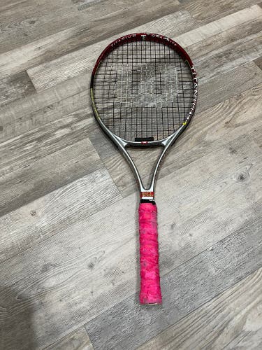 Used Wilson Titanium 2 Soft Shock Tennis Racquet