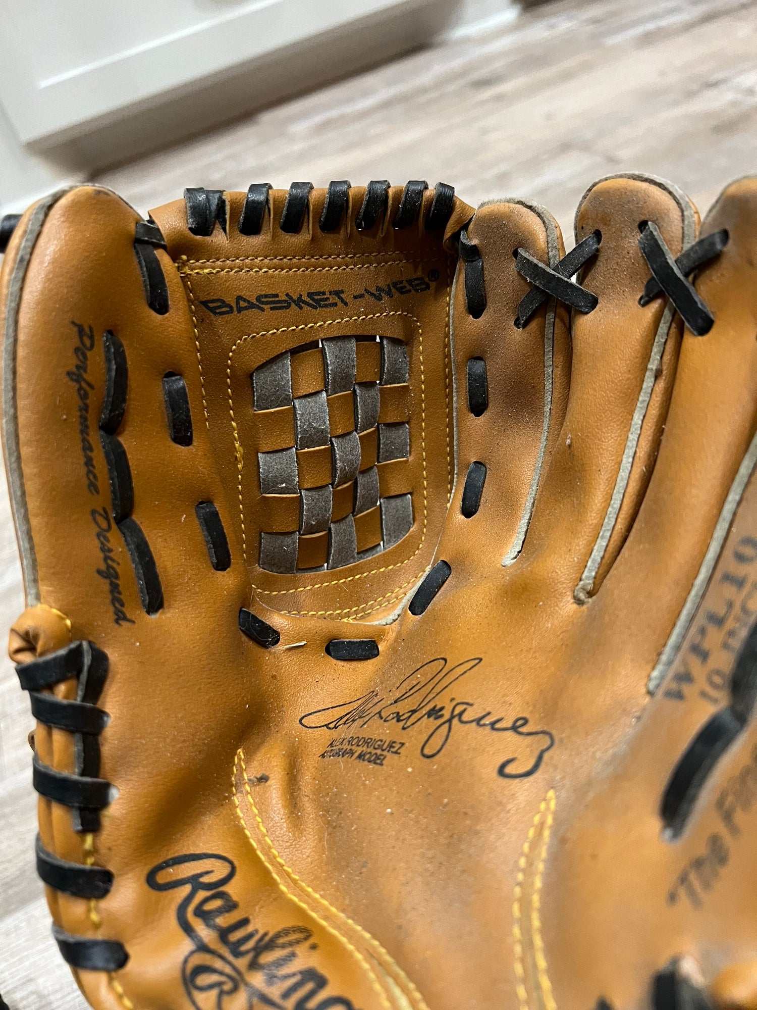 Lot Detail - 2003 Alex Rodriguez Game Used, Signed & Inscribed Rawlings  PRO-6HF Model Glove Used For Every Game Of The Season - 1st MVP Season!  (PSA/DNA & Beckett)