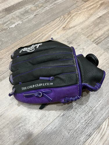 Used Youth Right Hand Throw Rawlings Highlight Series Baseball Glove 11.5" OA1