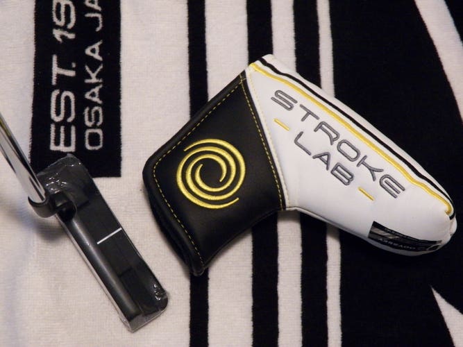 NEW LEFT HAND ODYSSEY STROKE LAB ONE BLACK GOLF PUTTER 34"