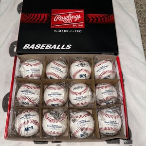 ( 2 Dozen ) Rawlings ( Official Minor League Baseball ) ( MiLB) ( DONT BUY ON HOLD )