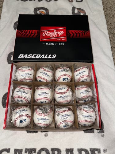 ( 2 Dozen ) Rawlings ( Official Minor League Baseball ) ( MiLB) ( DONT BUY ON HOLD )