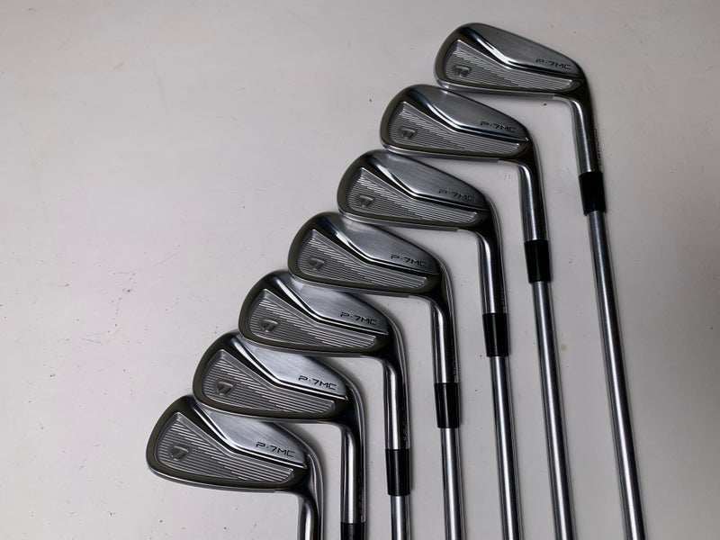 Taylormade P7MC Iron Set 4-PW Project X LS 6.0 120g Stiff Steel Mens RH NEW