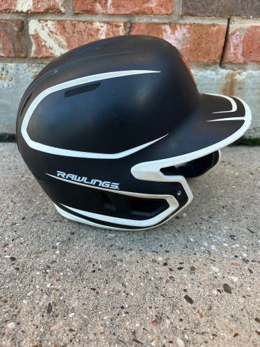 Used 6 3/8 - 7 1/8 Rawlings Mach Ext Jr RevA Batting Helmet OA2