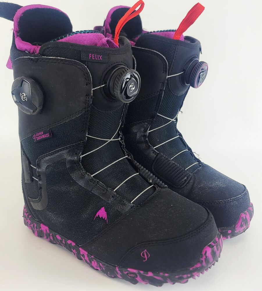 Used 420 Women s HIGH END Burton Felix Boa Snowboard Boots