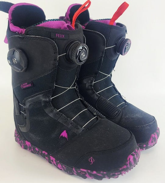 Burton Concord Boa Snowboard Boots Size 11 Color Black Condition