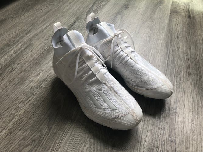 Men's Used Size 9.5 Adidas Mid Top Adizero PRIMEKNIT Football cleats