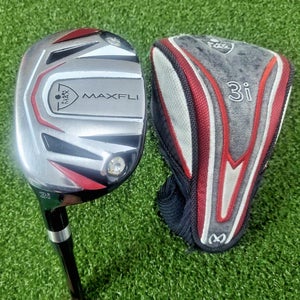 MaxFli Black Max 3 Hybrid Left-Handed LH Regular ~40.5" / HC / NEW GRIP / jd1049
