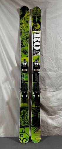 Romp Zorro 172cm 137-100-128 Custom Carbon Fiber Skis Salomon STH 13 Bindings