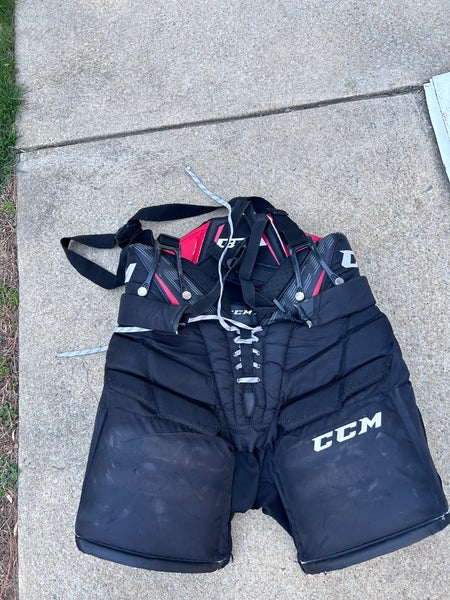 Used Small CCM Pro Stock E1.9 Hockey Goalie Pants