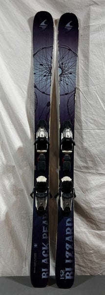 2016 Blizzard Black Pearl 152cm 123-88-108 Skis Marker FASTRK Bindings TUNED