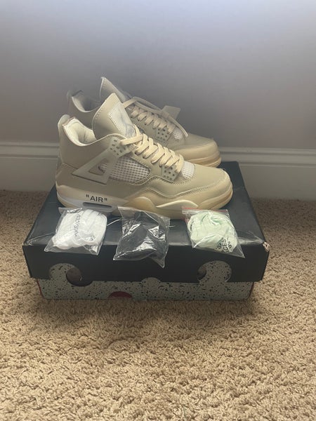AIR JORDAN 4 OFF WHITE SAIL (WMNS)REVIEW & ON FEET! THESE ARE