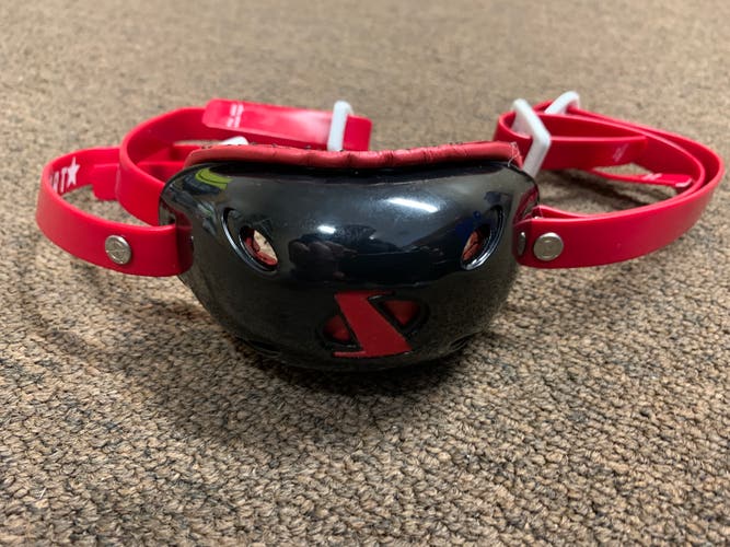 New Sport Star X-1 Series T-Rex Airflow Red/Black/White Lacrosse Football Chin Strap