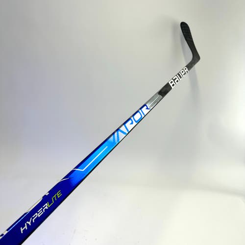 Repaired Left Handed Blue Bauer Hyperlite | 77 Flex | P92 Curve | Grip | #A614