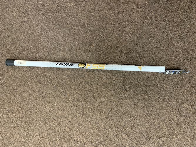 Brine F55 White Attack Lacrosse Shaft