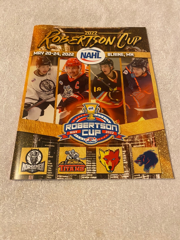 NAHL Hockey 2022 Robertson Cup Championship Program