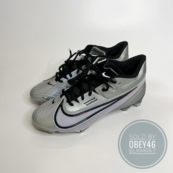 Nike Vapor Edge Elite 360 2 Light Smoke Grey Football Cleats DA5457-002  size 9.5 | SidelineSwap