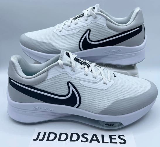 Nike Air Zoom Infinity Tour NEXT% White Grey Fog Golf Shoes DM8446-105 Men’s Sz 7.5 W