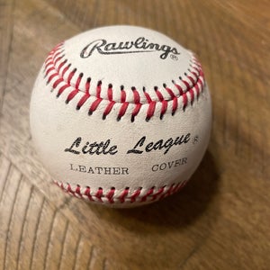 Rawlings little league leather cover baseball