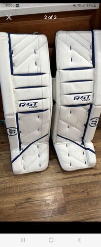 Used 36" Warrior Ritual GT Goalie Leg Pads