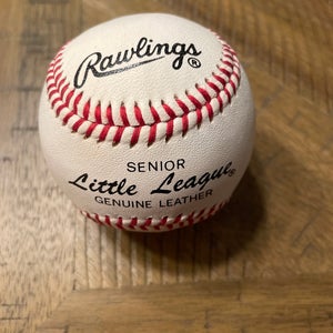 Rawlings senior little league genuine leather baseball