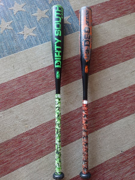 USSSA Certified Dirty South Bats Composite Kamo Bat (-12) 19 oz 31"