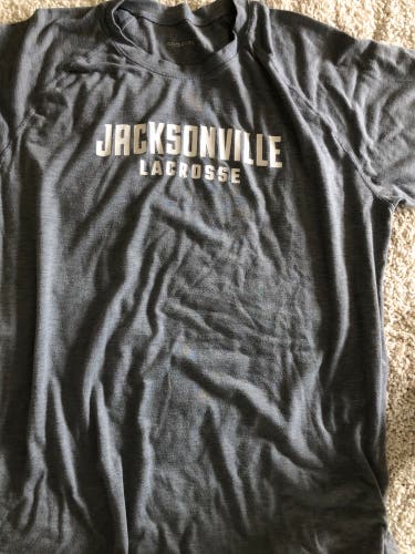 Jacksonville Lacrosse Gray Used XL  Shooting Shirt