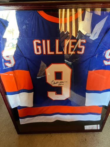 Clark Gillies Autographed Jersey W/ Authentication