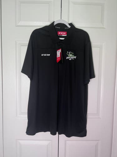CCM NWT Savannah Ghost Pirates Polo Men’s XXL