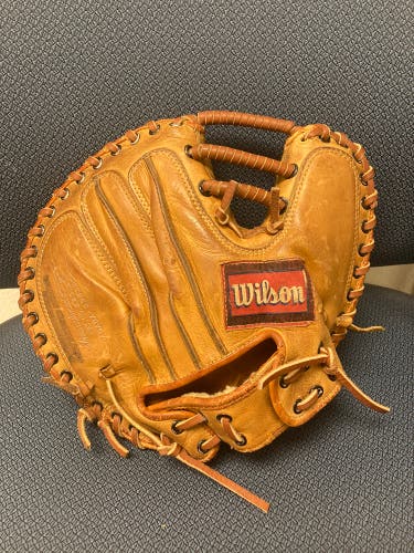 Re-laced/reconditioned 1950s Wilson A2460 Bob “Red” Wilson- 32.5’ RHT