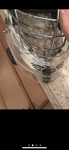 Lacrosse goalie throat guard only