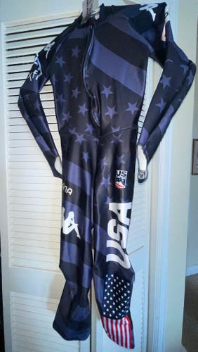 New 2023 US Ski Team Kappa Ski Suit FIS Legal