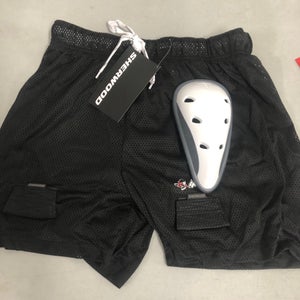 NEW Sherwood mens hockey jock shorts (Medium)