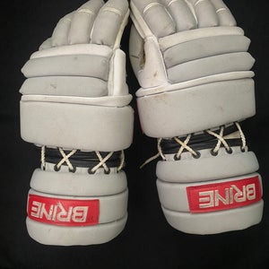 Used Brine 13" L-35 Lacrosse Gloves