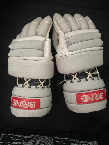 Used Brine 13" L-35 Lacrosse Gloves