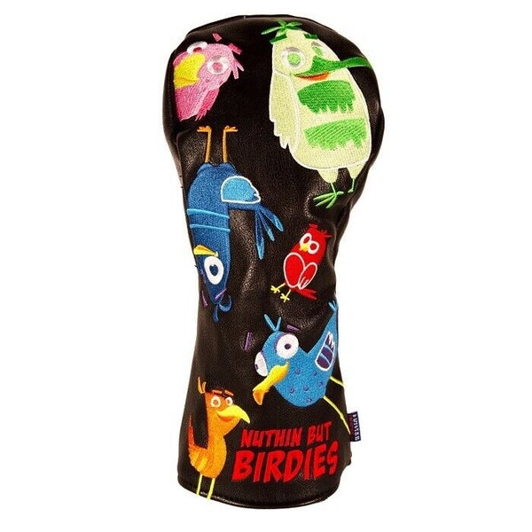 CMC Design Custom Driver Headcovers - Nuthin But Birdies (Black)