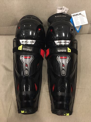 New! 16” Bauer Vapor 3X Shin Pads Shin Guards Senior