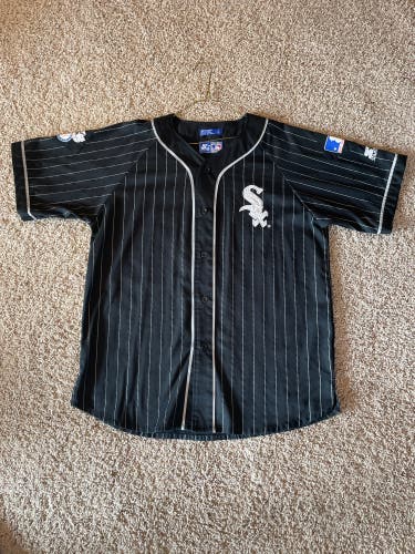 90’s Vintage Chicago White Sox MLB pinstripe jersey