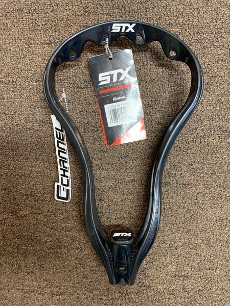 New STX Proton Power Black Unstrung Lacrosse Head