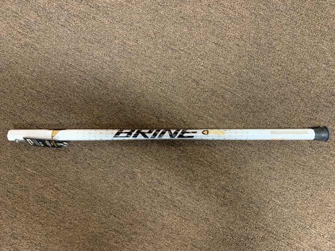 Brine F55 White Attack Lacrosse Shaft