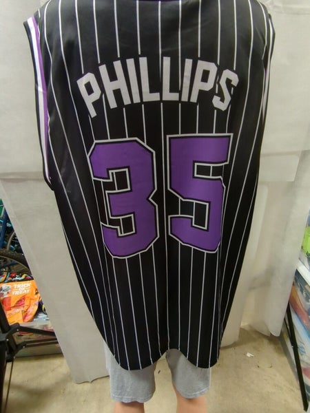 Tampa Bay Devil Rays Brett Phillips #35 Basketball Jersey Stadium Giveaway  XL