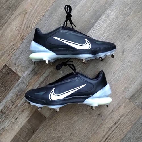 NEW Nike Force Zoom Trout 8 Pro Baseball Cleats 'Black Dark Smoke Grey' CZ5915-010