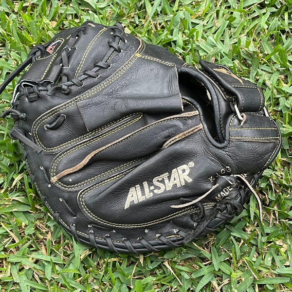 All Star Pro Elite Series 33.5 Baseball Catcher's Mitt (CM3000SBK